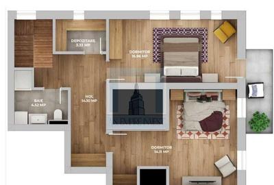 Penthouse pe 2 nivele - zona Avantgarden 3 Faza 5 - 5