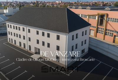 Birou, de 1,200 mp, în Broscărie