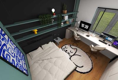Apartament cu 2 camere decomandat în Central