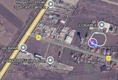 Teren construcție, în Izvoru Bârzii