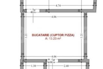 Spațiu comercial, de 45 mp, în Central