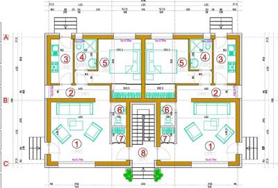 Apartament cu 2 camere decomandat în Săbăreni - 2