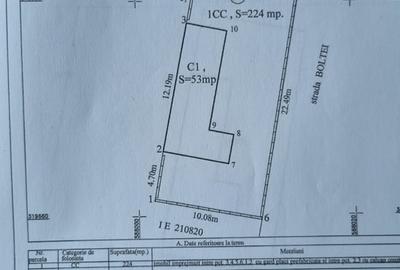 Casă cu 4 camere cu Teren 224 Mp în Central