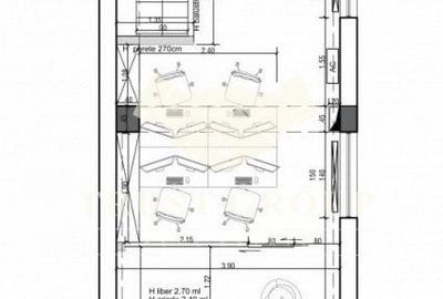 Apartament cu 3 camere decomandat, mobilat în Domenii - 11