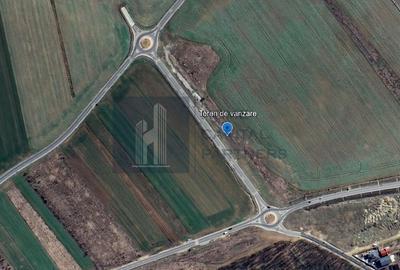 Teren agricol intravilan de 1300 mp, în Brănești