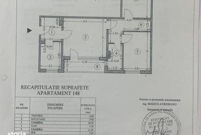 Apartament cu 3 camere în Obor