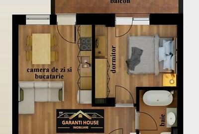 Apartament cu 2 camere în Central