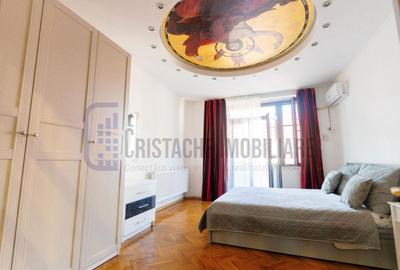Apartament cu 6 camere decomandat, mobilat în Știrbei Vodă