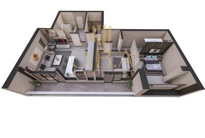 Apartament cu 3 camere decomandat în Tomis Plus - 15