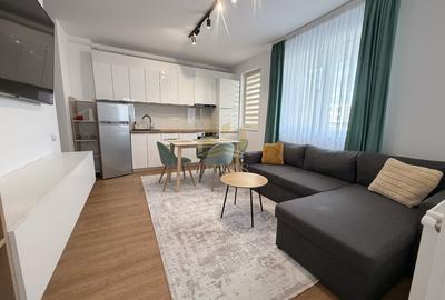 Apartament cu 2 camere semidecomandat, mobilat în Florești