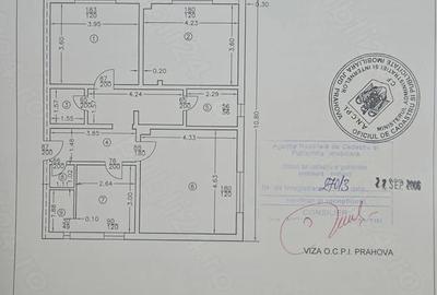 Apartament cu 3 camere decomandat în Cantacuzino - 2