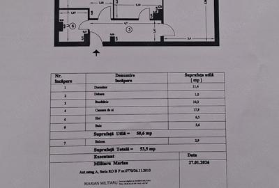 Apartament cu 2 camere decomandat în Central