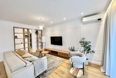 Apartament cu 3 camere, mobilat în Băneasa