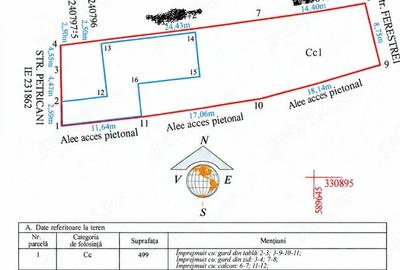 Casă cu Teren 251 Mp în Petricani