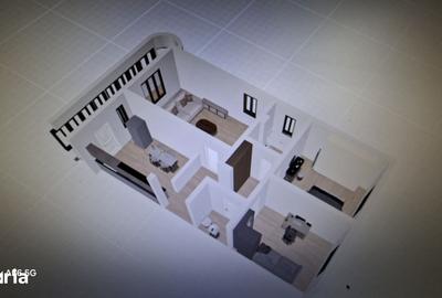 Apartament cu 3 camere decomandat în Scriitorilor