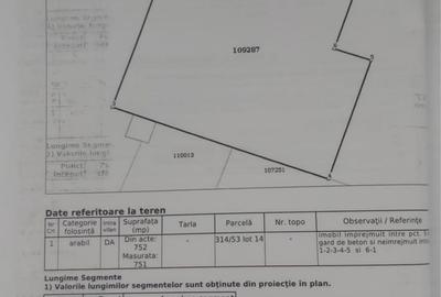 Teren de 752 mp, în Exterior Vest - 4