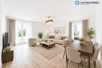 Apartament cu 3 camere decomandat în Obor
