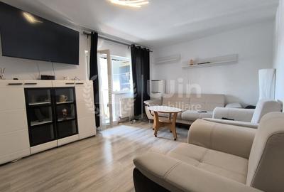 Apartament cu 3 camere decomandat, mobilat în Între Lacuri