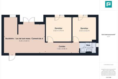 Apartament cu 3 camere în Torontalului