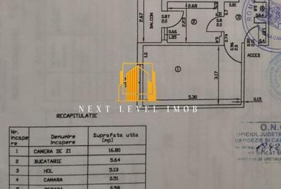 Apartament cu 2 camere decomandat în Trivale