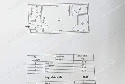Garsonieră nedecomandată în Mazepa 1 - 2