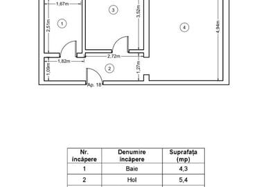 Garsonieră decomandată în Ipotești - 2