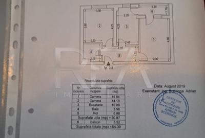 Apartament cu 2 camere decomandat, mobilat în Lujerului - 12