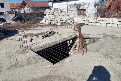 Vand constructie demisol casa Preajba - 1