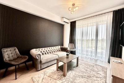 Studio cu zona de dormit, nou, complet mobilat lux- Sisesti - 6