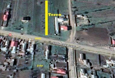 Sivita:Lot casa 2400mp-la sosea DN26-19km de Galati-Proprietar - 4