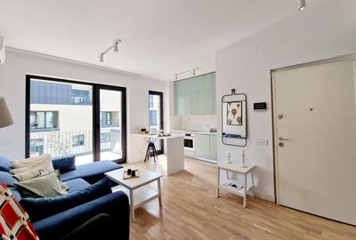 Apartament cu 2 camere semidecomandat, mobilat în Pipera - 3