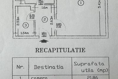 Garsonieră decomandată, mobilată în Panduri