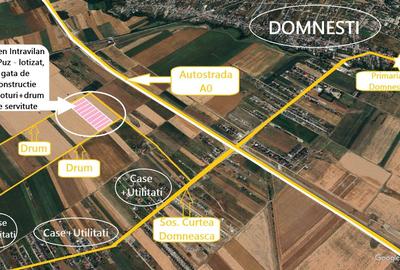 Teren Construcții intravilan de 25150 mp, în Domnești - 1