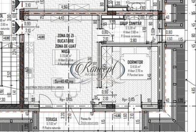 Apartament cu 2 camere semidecomandat în Baciu - 7