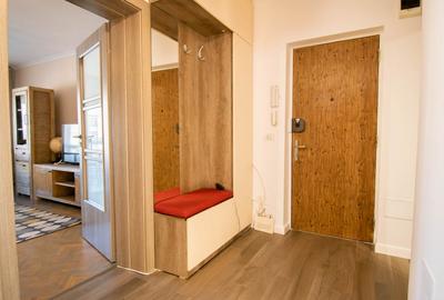 Burebista 3 camere,doua bai,mobilat si utilat ,81 mp+parcare inclusa 0%Comision - 18