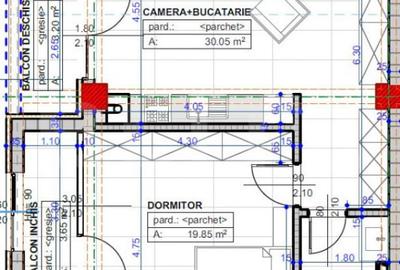Apartament cu 2 camere în Central