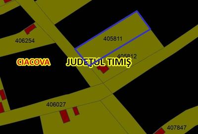 Teren de 1600 mp, în Obad