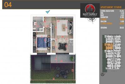 Apartament 2 camere cu Gradina si Parcare Subterana Finalizat -Mutare Rapida - 9