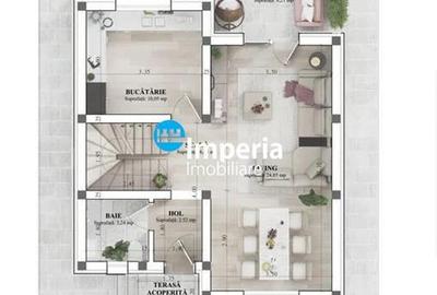 Vila premium P+E 4 cam, asfalt, canalizare, vede lac, Ciurbesti Miroslava - 7