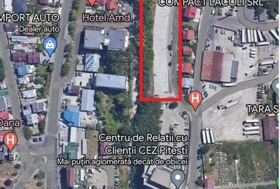 Vand LOTURI teren intravilan Pitesti - zona Darzu (Cez Pitesti) sau inchiriere 4375mp - 4