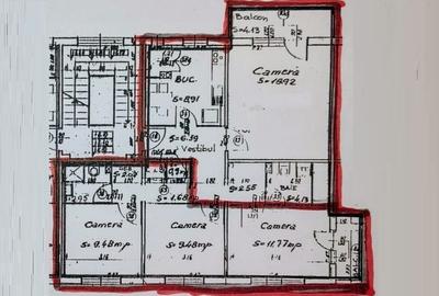 Apartament cu 4 camere decomandat în Dâmbul Rotund - 5