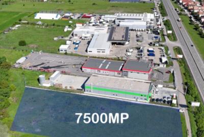 Teren industrial cu utilitati 7500mp / 62ml Selimbar - 1