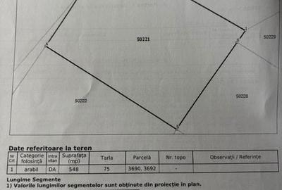 Teren de 548 mp, în Berceni - 3