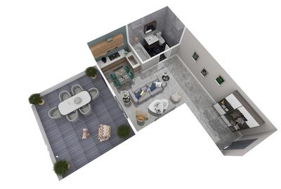 Apartament+loc de parcare subteran inclus in pret! comision0% - 2