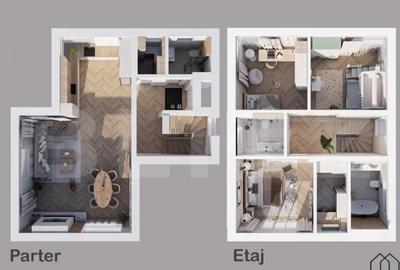 Teren de 4400 mp, în Corușu - 4