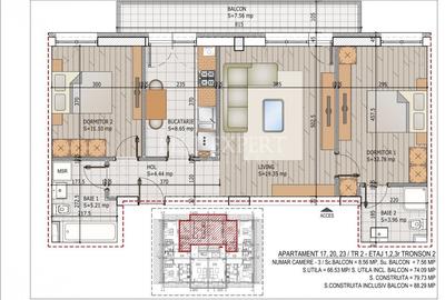 Apartament 3 camere acces rapid STB/Zona Linistita - 3