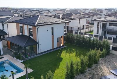 Casă individuală cu 5 camere cu Piscina în Berceni - 3