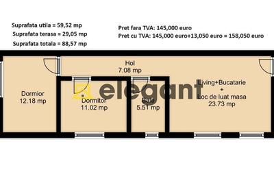 Locatie exclusivista, Centru! Bloc nou, premium! 3 camere, 89 mp - 9