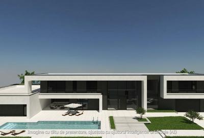 Casa de lux moderna cu 12 camere si piscina  Design minimalist inspirat din Mia - 6