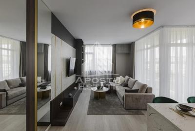 Apartament cu 2 camere semidecomandat, mobilat în Aradului